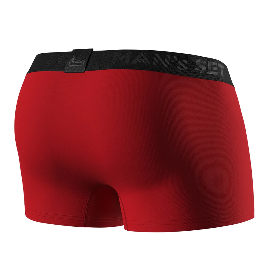 MAN's SET Чоловічі анатомічні боксери Anatomic Classic 1.2 Black Series, червоний