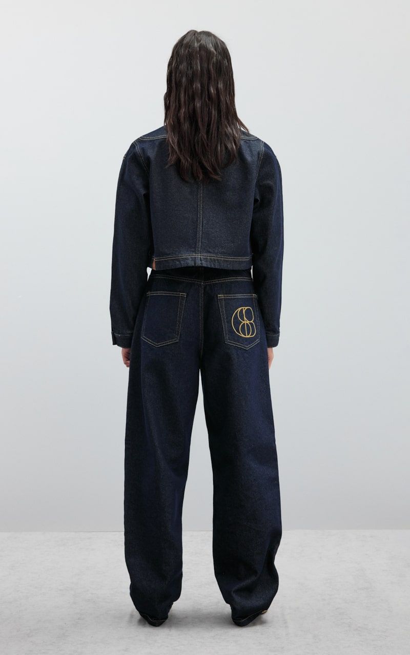 COOSH КУРТКА ВКОРОЧЕНА ДЖИНСОВА RAW DENIM