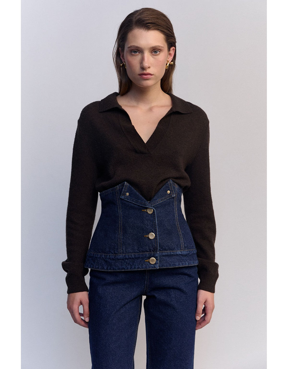 AISENBERG КОРСЕТ S’25/26 ТЕМНО-СИНІЙ