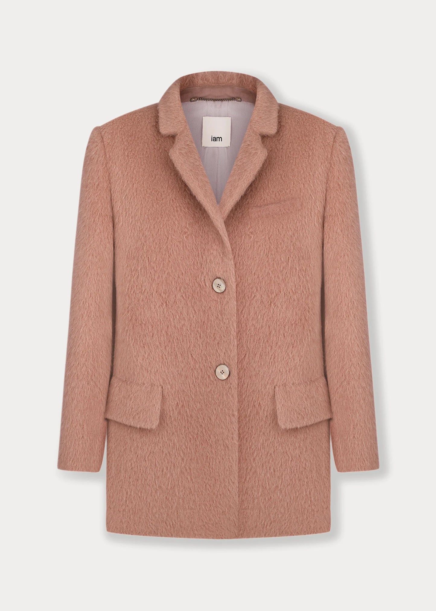 Iam STAND COLLAR COAT