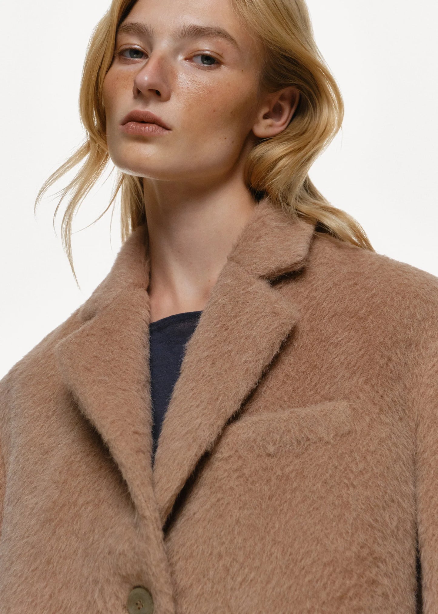 Iam STAND COLLAR COAT