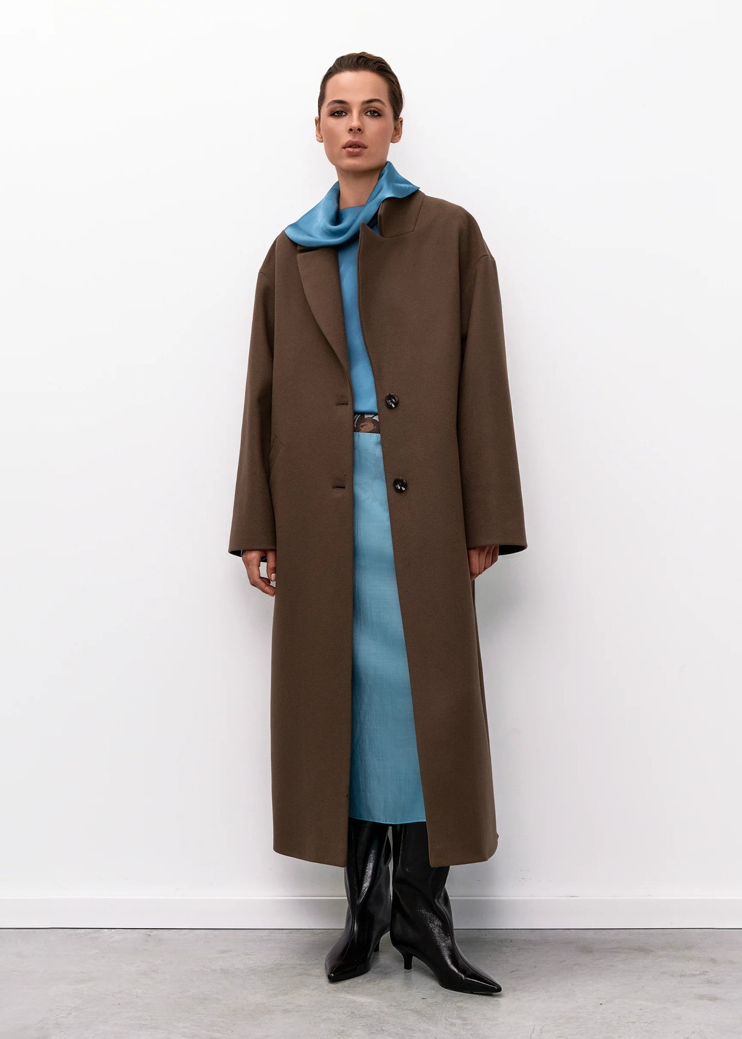 Iam WOOL MAXI COAT