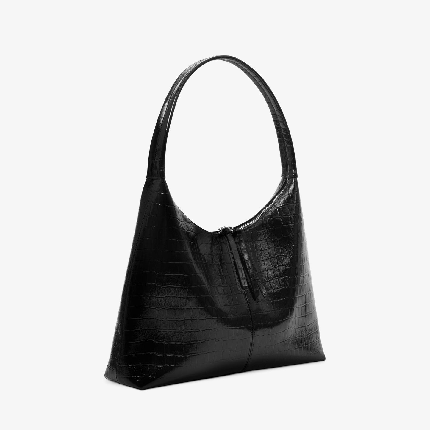 Kate Kore Hobo Croco Black
