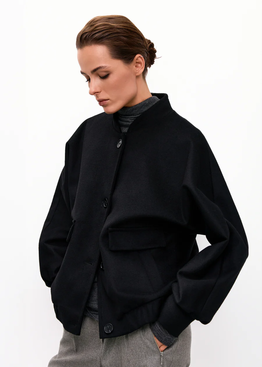 Iam WOOL BOMBER JACKET