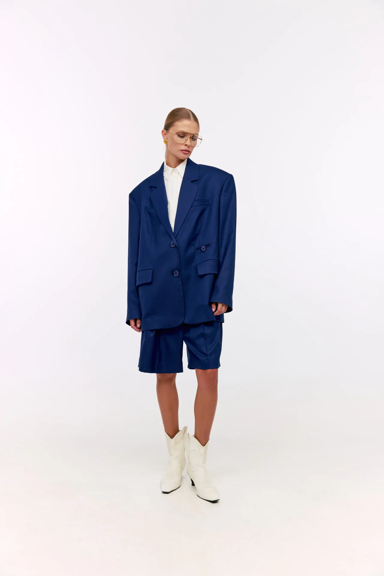 MY x MY Піджак Facet, navyblue