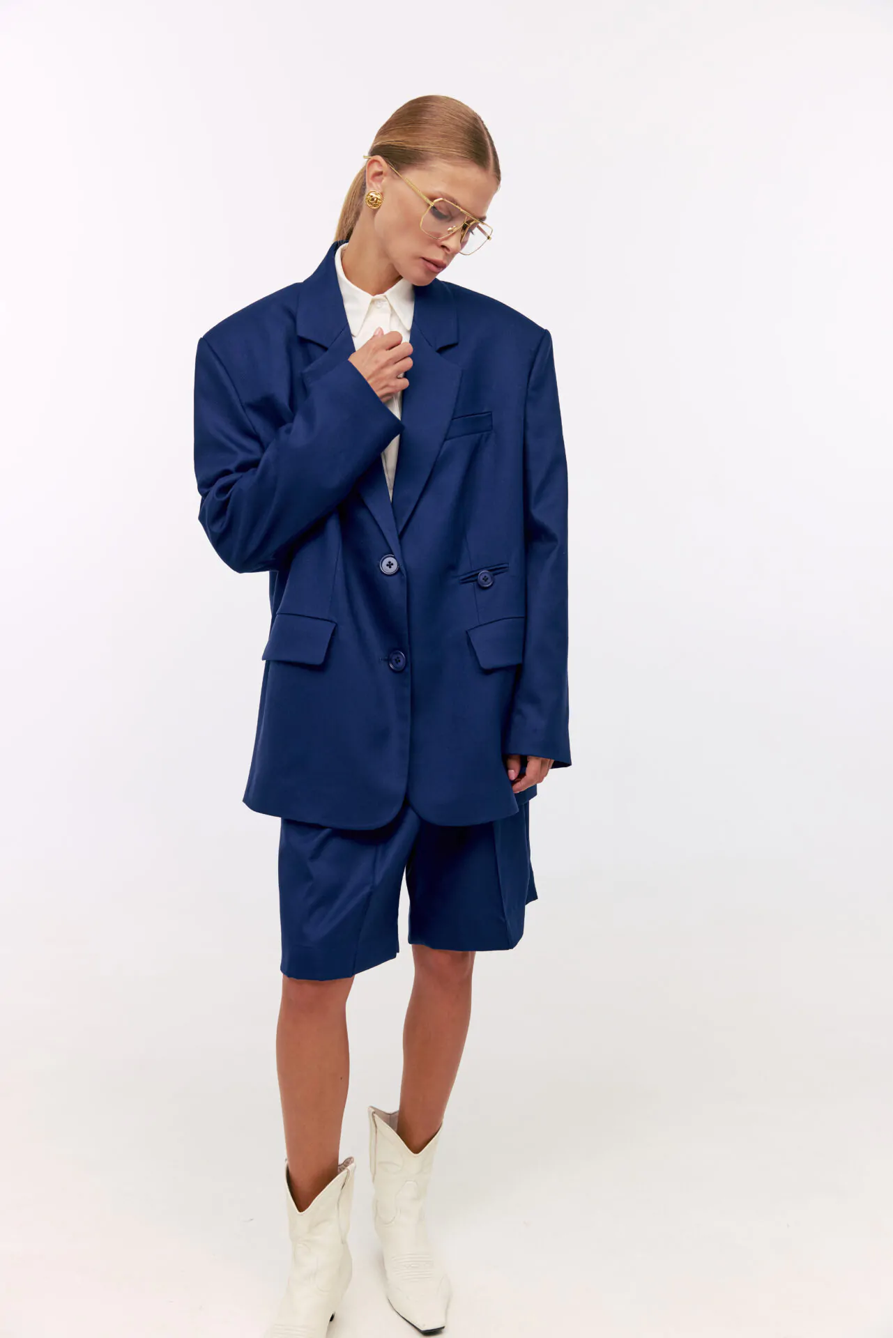 MY x MY Піджак Facet, navyblue