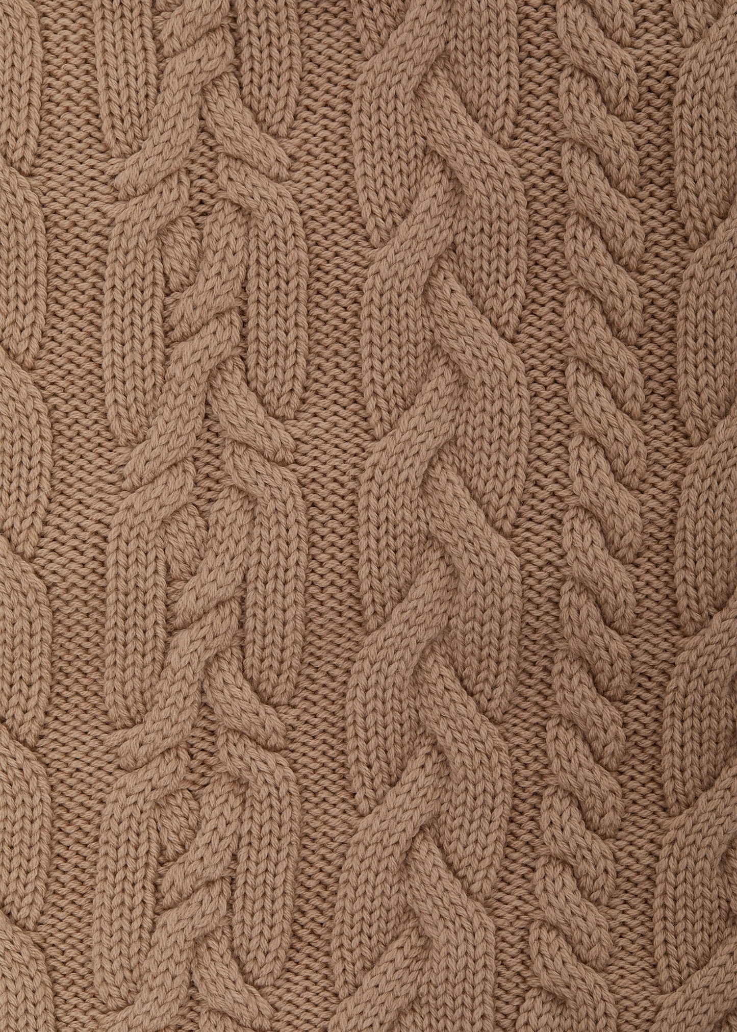 Iam BRAIDED BEIGE SCARF