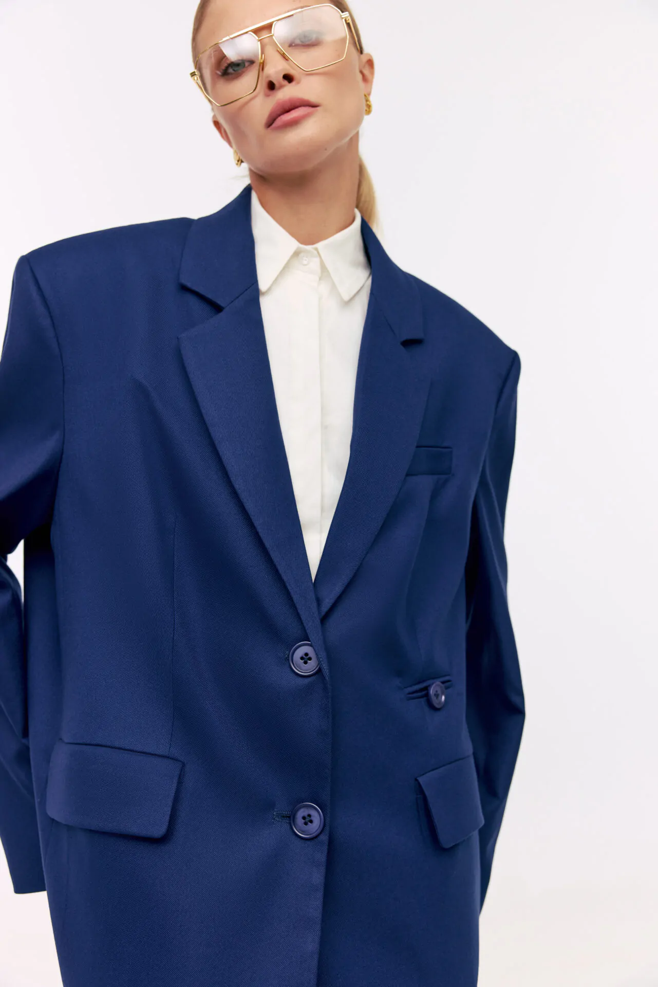MY x MY Піджак Facet, navyblue
