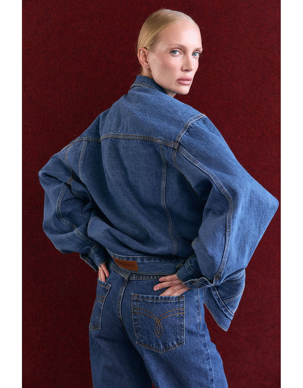 AISENBERG ДЖИНСОВА КУРТКА OVERSIZE