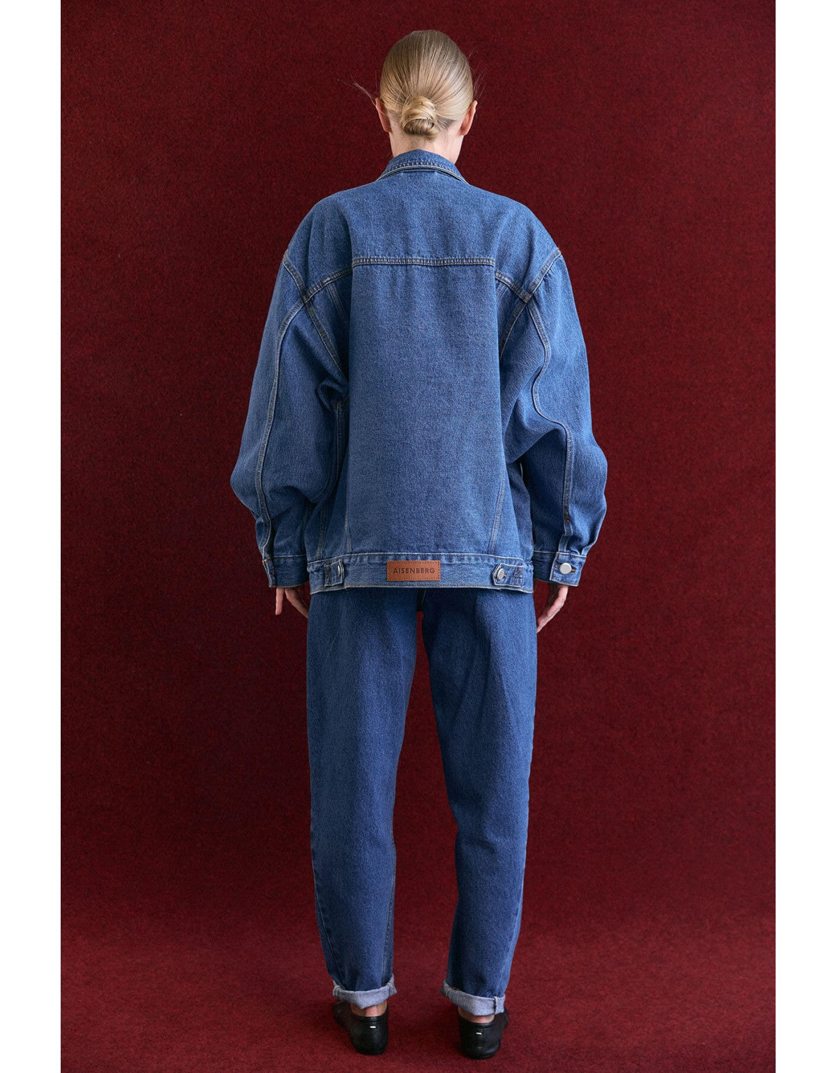 AISENBERG ДЖИНСОВА КУРТКА OVERSIZE