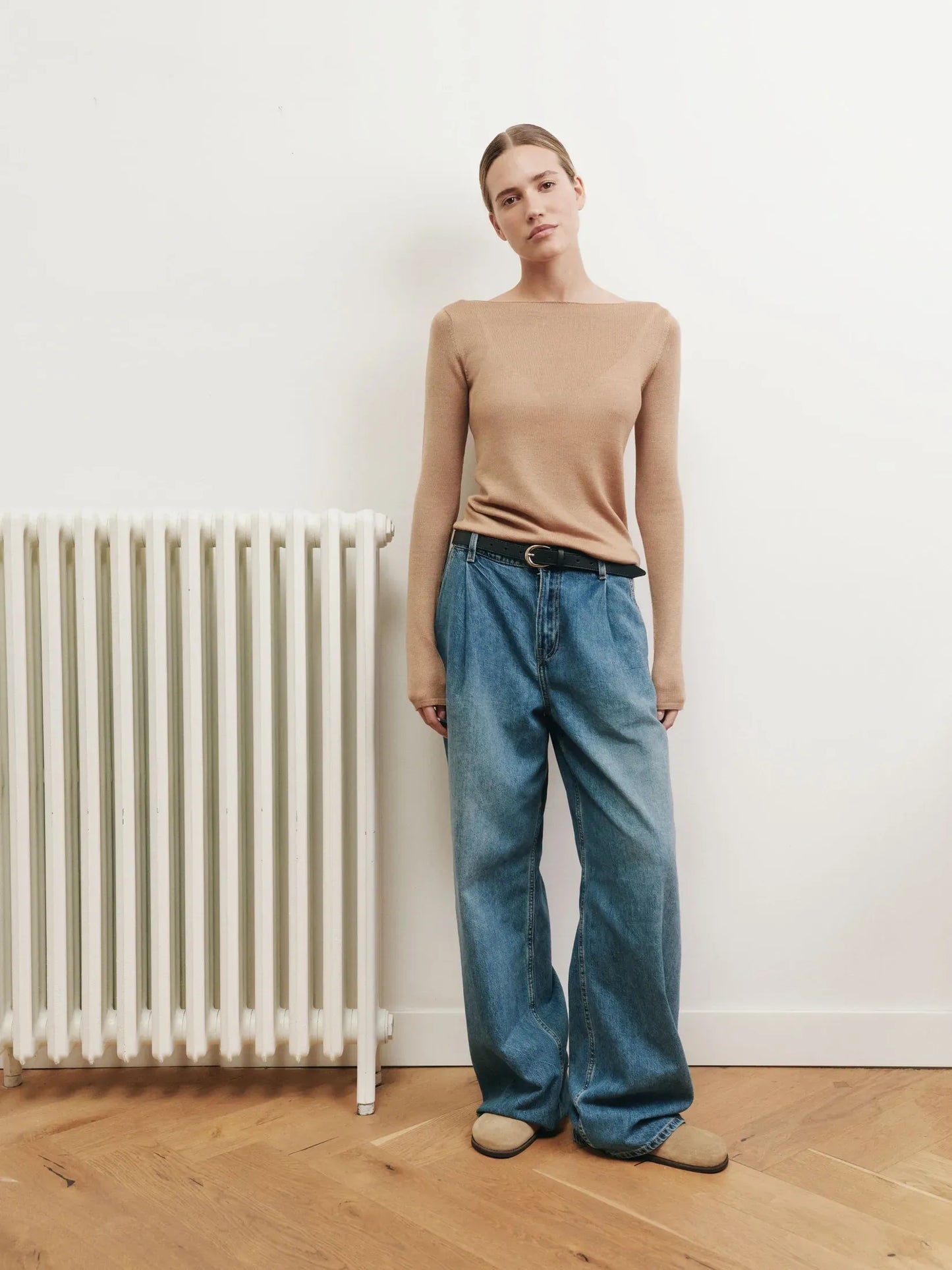 Wool Happen Лонгслів Jane кемел