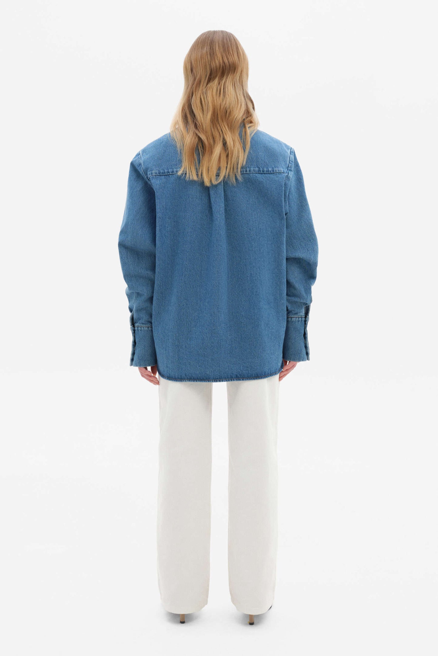 MATCH DENIM Light Blue Denim Shirt