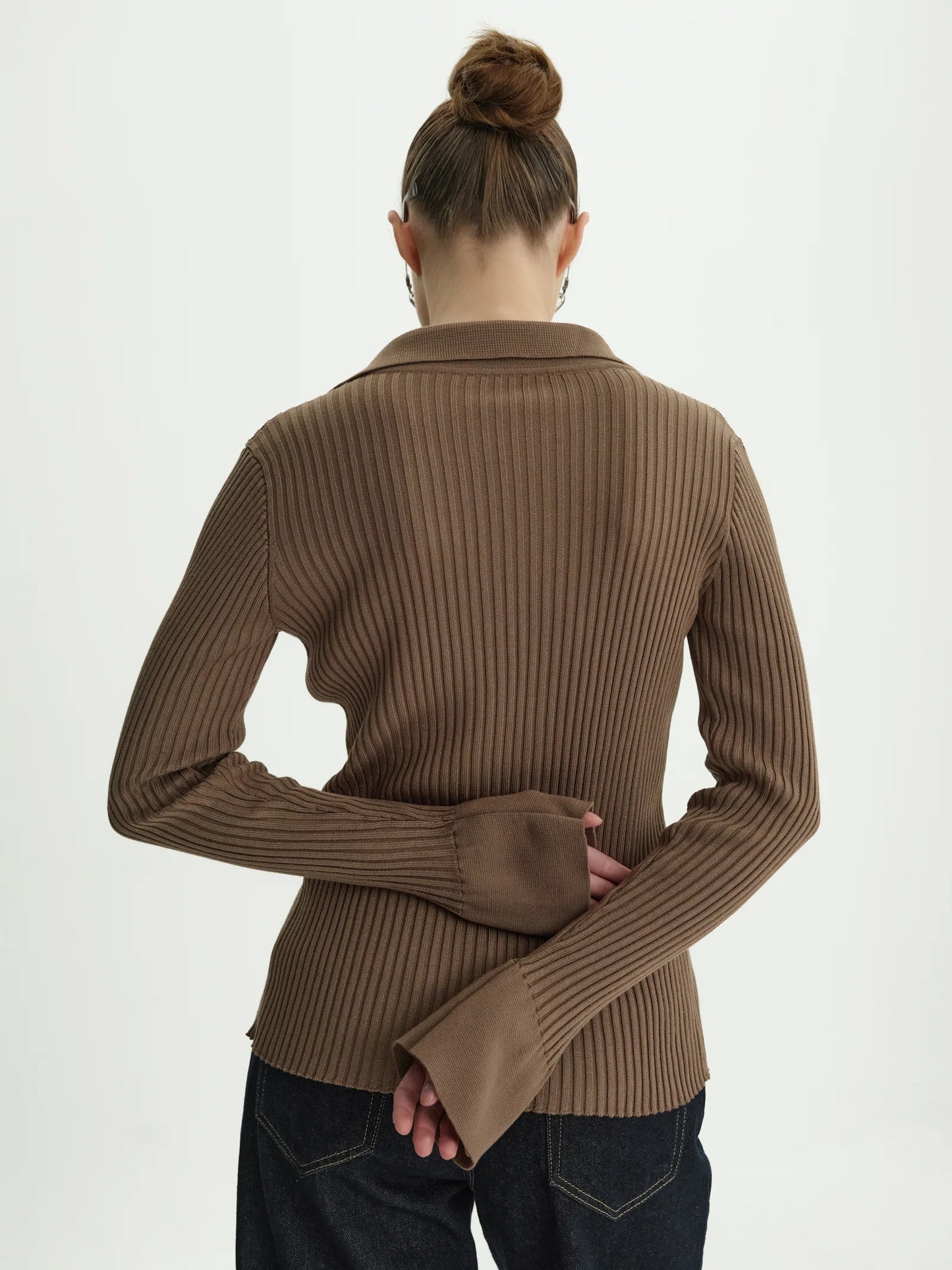 MOCKO Кавовий кардиган Eve