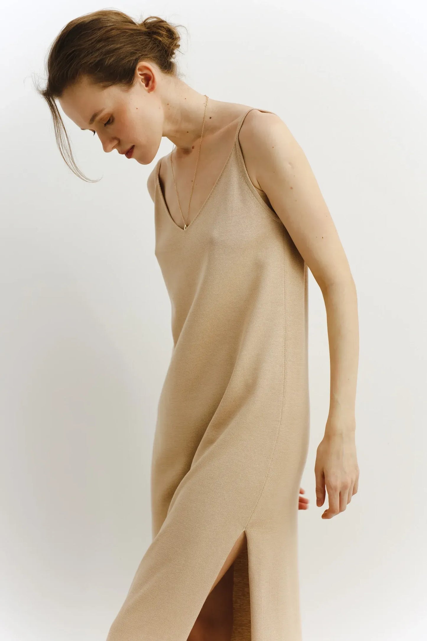 Wool Happen Сукня Jacqueline бежева