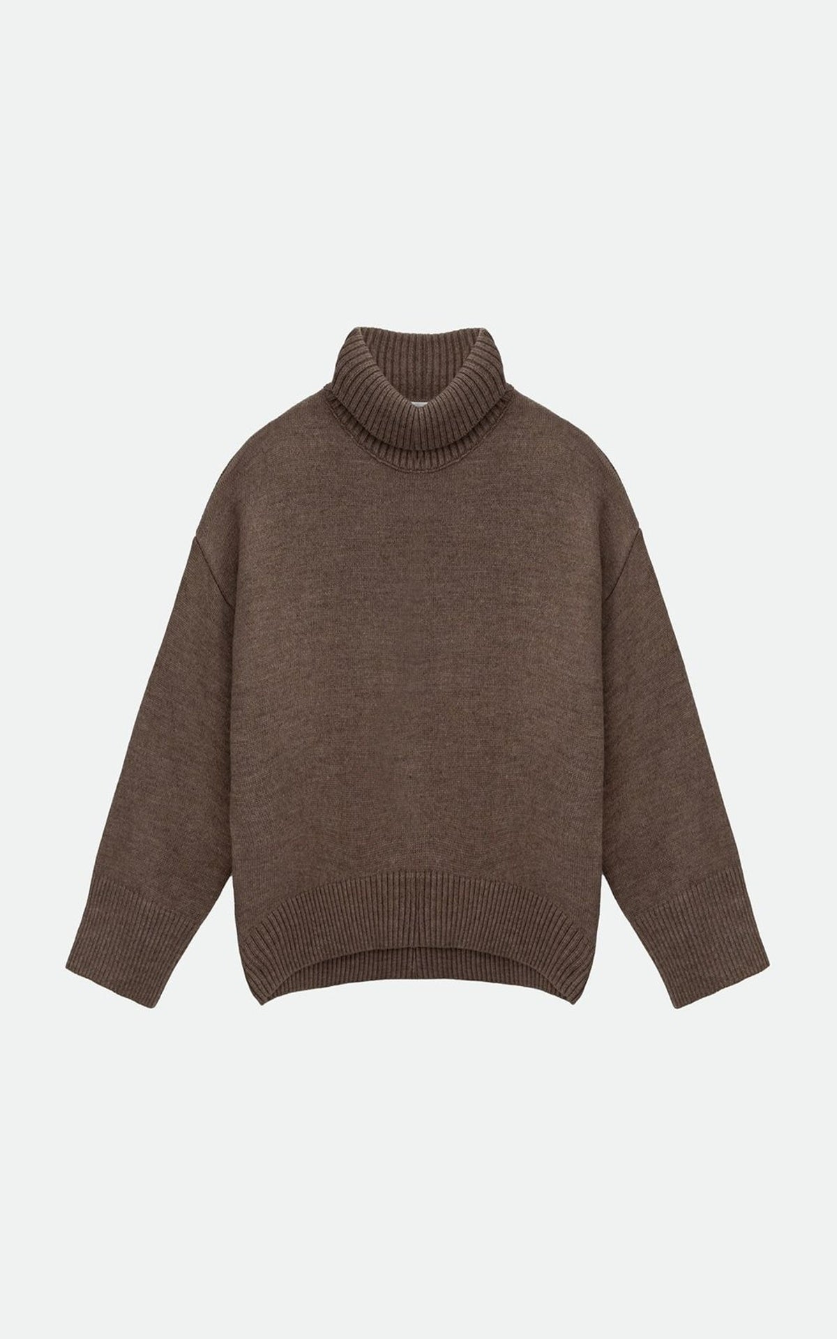 COOSH СВЕТР AMI ВОВНЯНИЙ З КОМІРОМ-СТІЙКОЮ