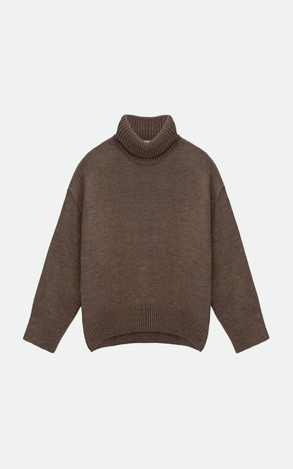 COOSH СВЕТР AMI ВОВНЯНИЙ З КОМІРОМ-СТІЙКОЮ