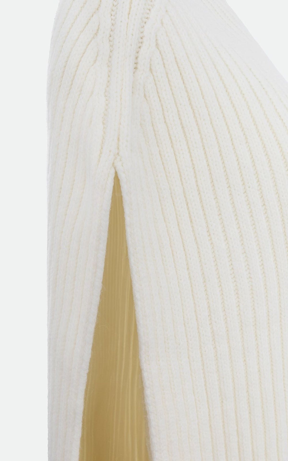 COOSH НАКИДКА-ПОНЧО ALV ВОВНЯНА В РУБЧИК З ВИСОКИМ КОМІРОМ