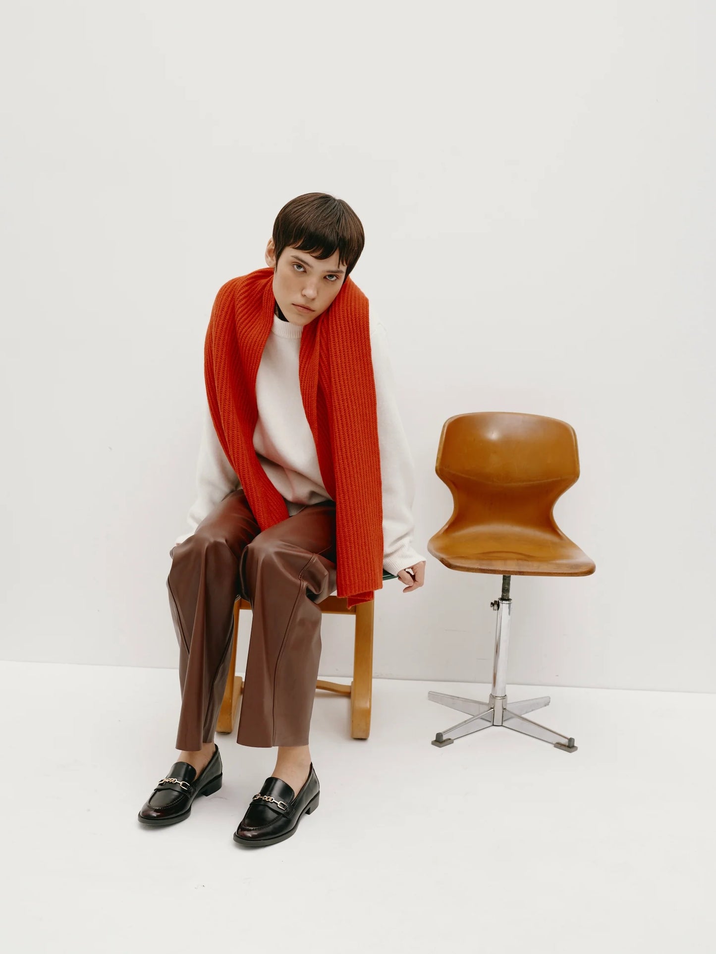 CICI COCO ШАРФ ЧЕРВОНИЙ