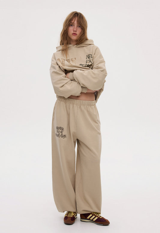 BE OM ДЖОГЕРИ ОВЕРСАЙЗ ВИВАРЕНІ БЕЖЕВІ