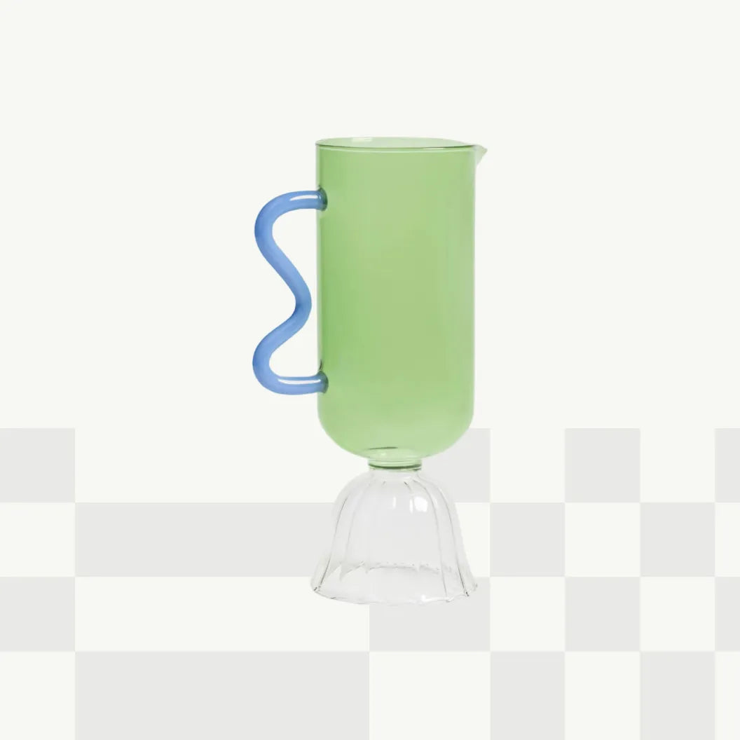 The Bava House Глечик Carafe Tulip Green