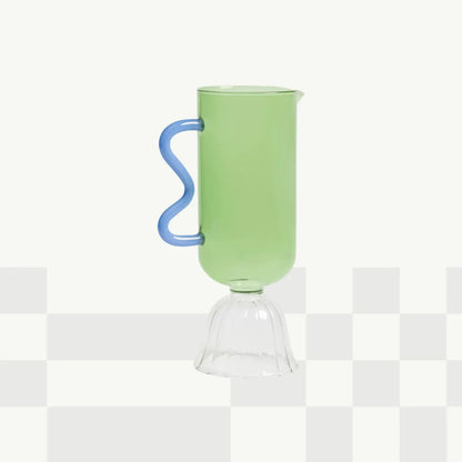 The Bava House Глечик Carafe Tulip Green
