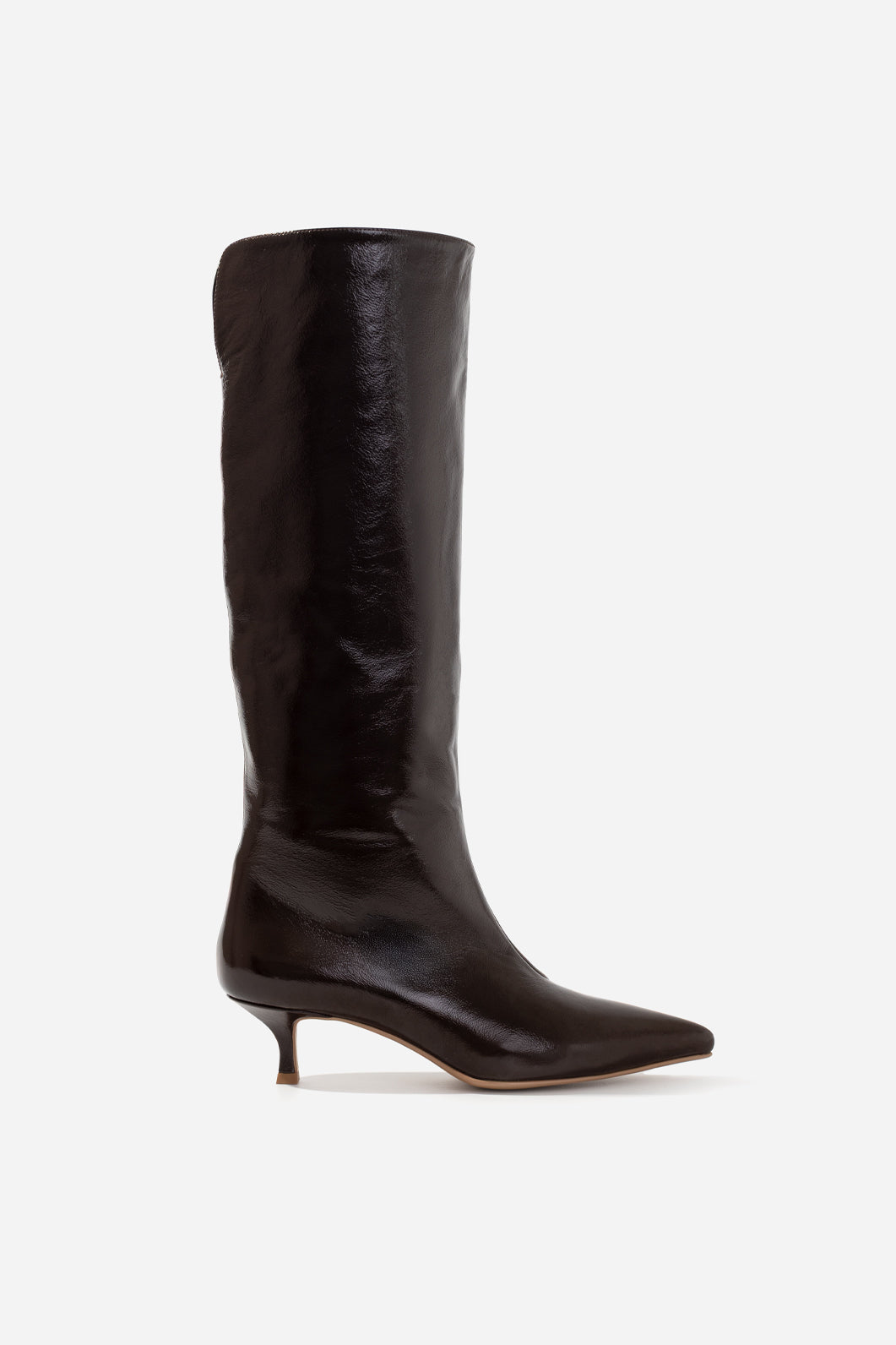 Kachorovska CONNIE чоботи темно-коричневі шкіряні