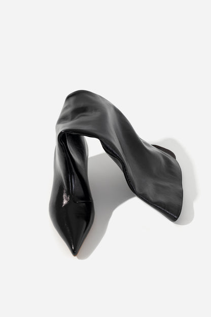 Kachorovska CONNIE чоботи чорні з блиском шкіряні