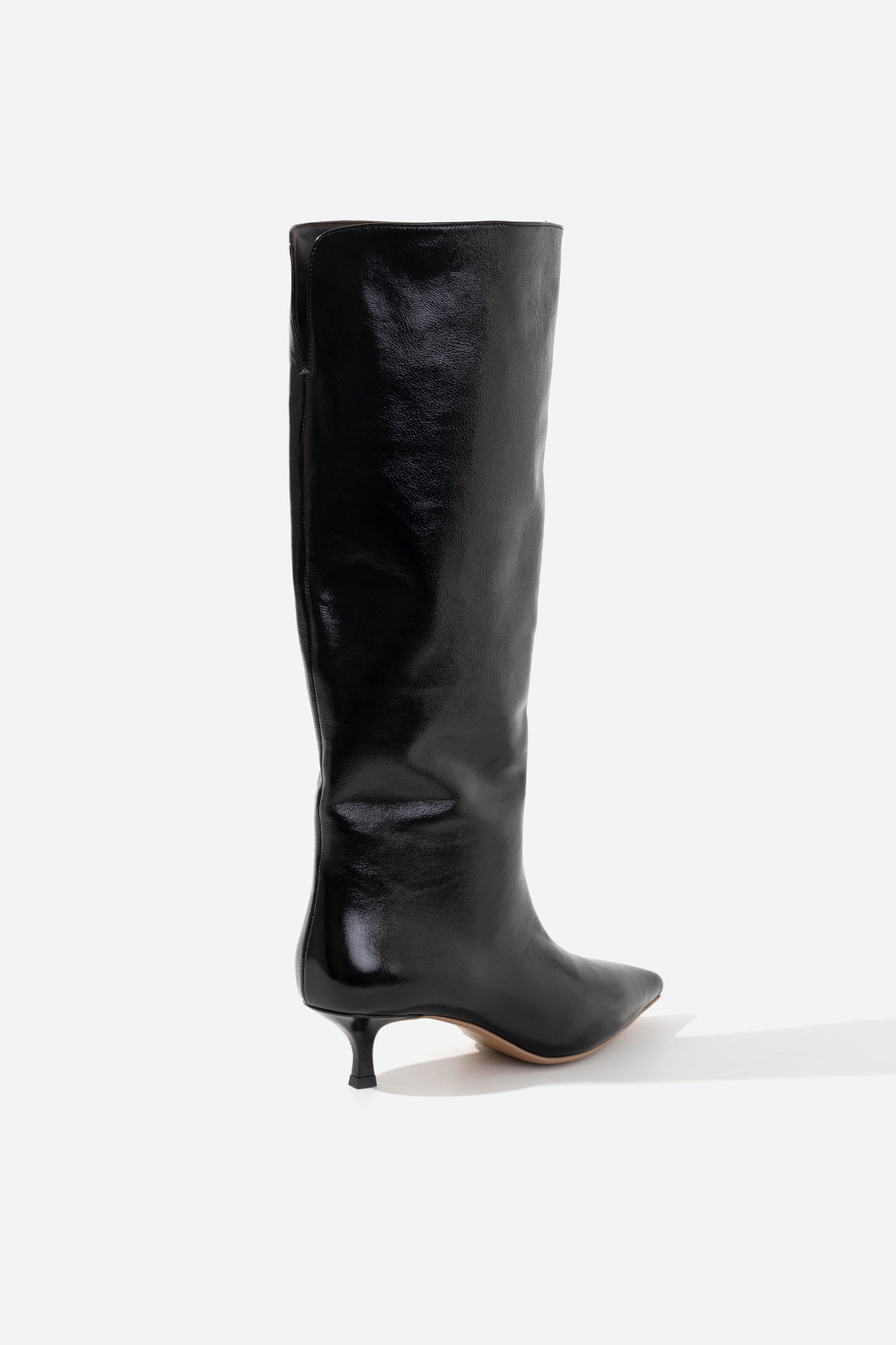 Kachorovska CONNIE чоботи чорні з блиском шкіряні