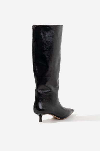 Kachorovska CONNIE чоботи чорні з блиском шкіряні