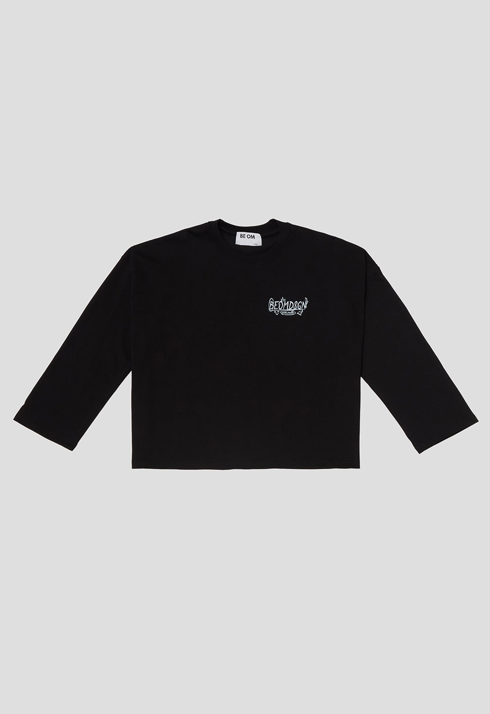 BE OM ЛОНГСЛІВ ОВЕРСАЙЗ ВКОРОЧЕНИЙ ЧОРНИЙ SUCCESS