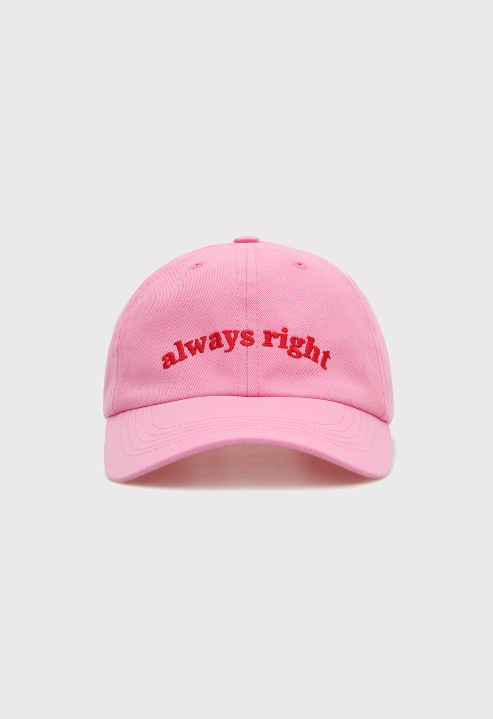 BE OM Кепка рожева ALWAYS RIGHT