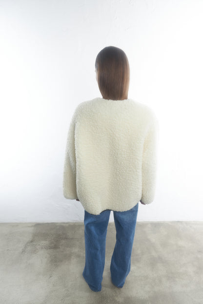 BAZHANE ЕКО-ШУБА ОВЕРСАЙЗ ІЗ ЗАСТІБКАМИ