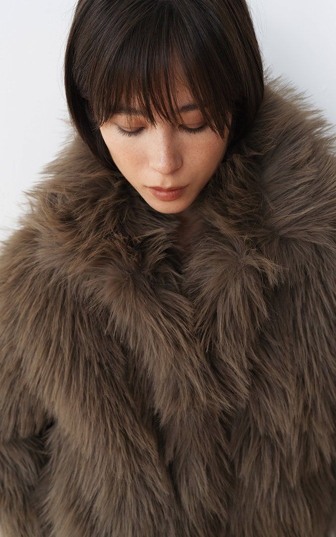 COOSH ШУБА КОРОТКА JADE ЗІ ШТУЧНОГО ХУТРА