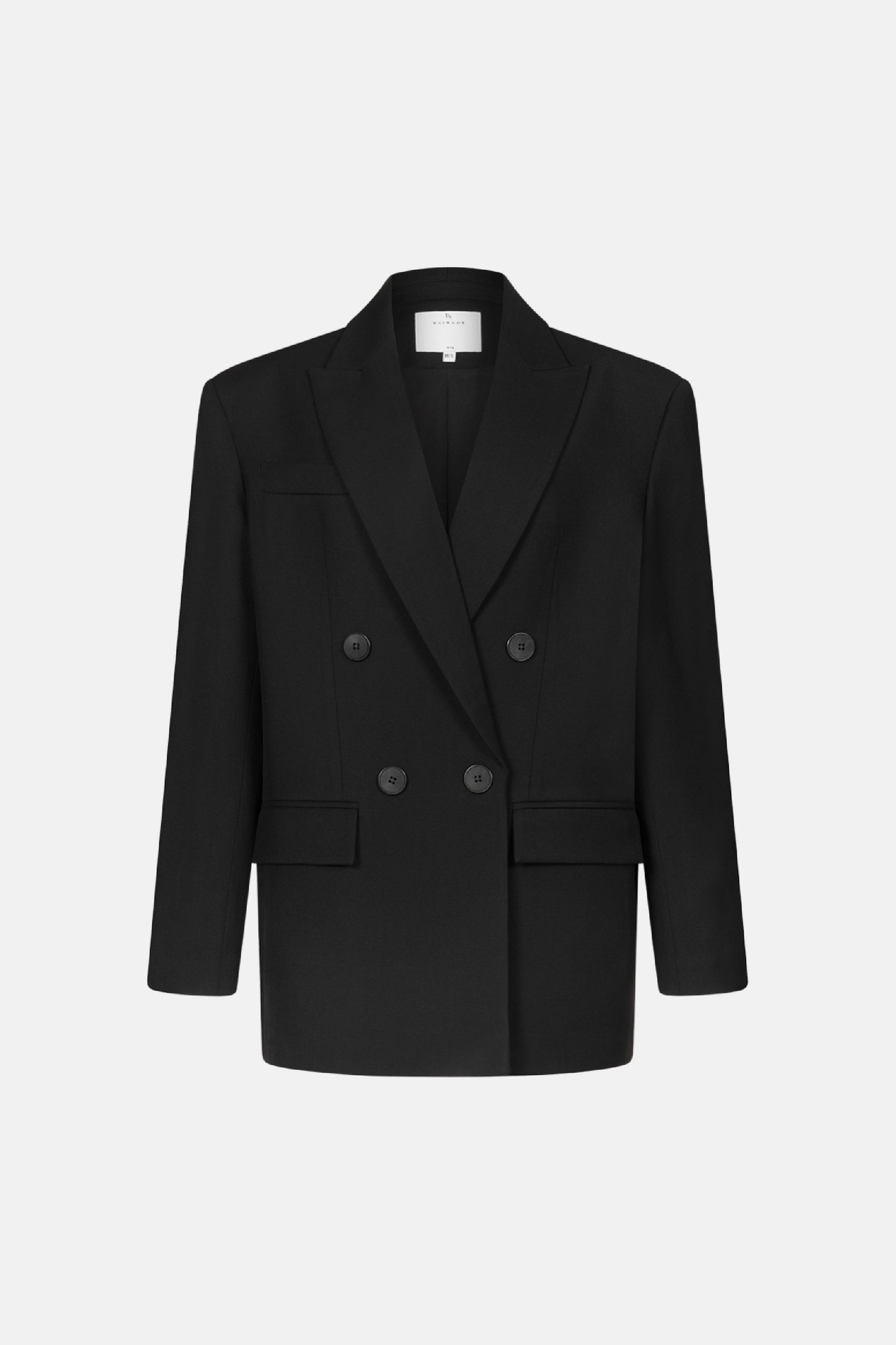 BAZHANE Жакет вовняний двобортний оверсайз з підплічниками