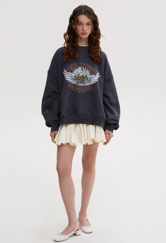 BE OM СВІТШОТ "WILD THINGS" ВИВАРЕНИЙ