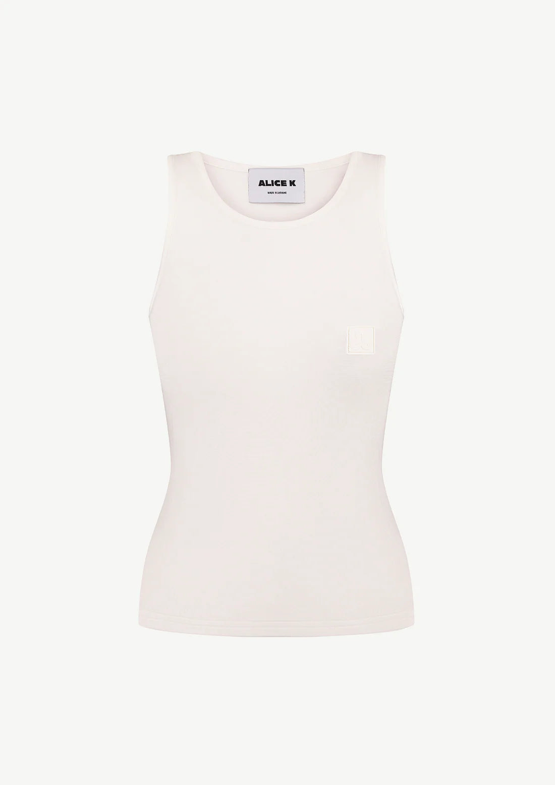 Alice K Топ з віскози в молочному кольорі