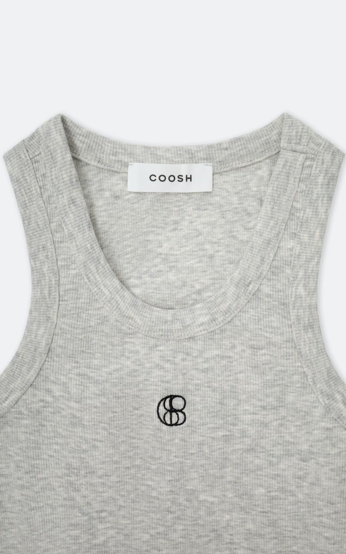 COOSH Майка THE LOGO в рубчик