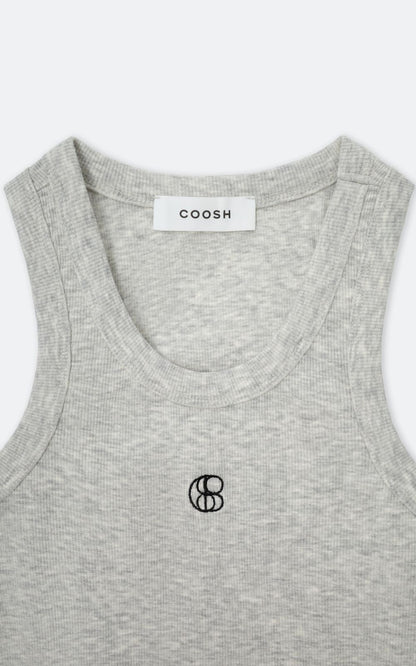 COOSH Майка THE LOGO в рубчик