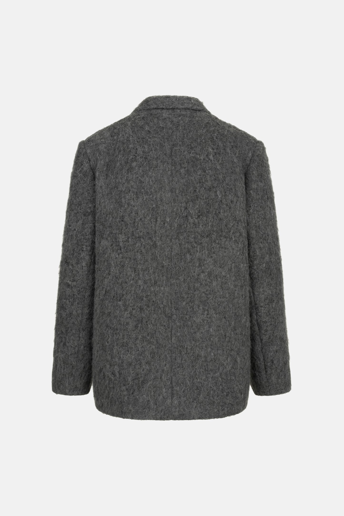 BAZHANE ПАЛЬТО-ЖАКЕТ ОВЕРСАЙЗ З АЛЬПАКИ