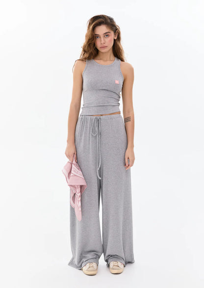 ALICE K Брюки з віскози в сірому кольорі