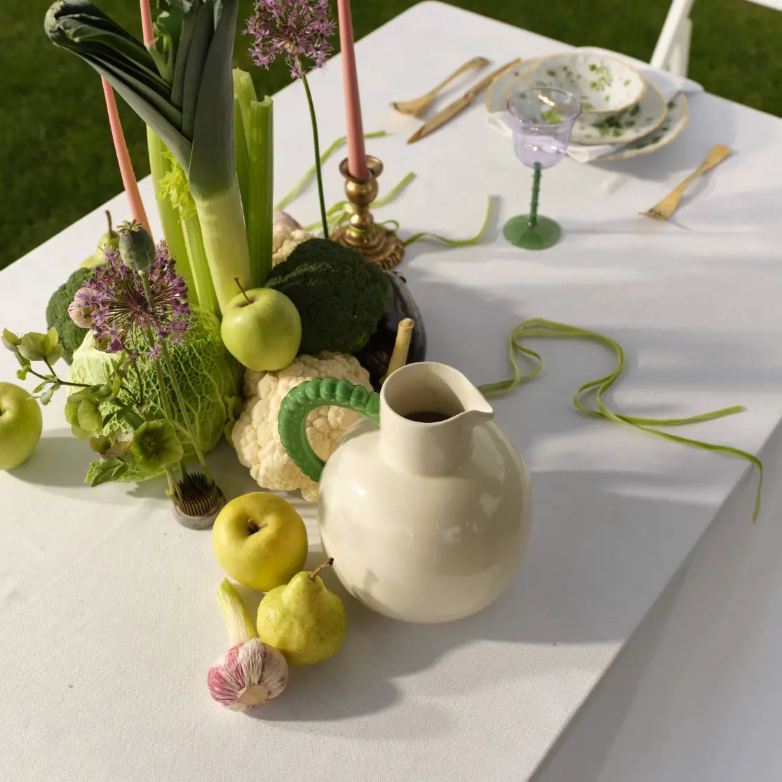 The Bava House Глечик Jug Perle Green
