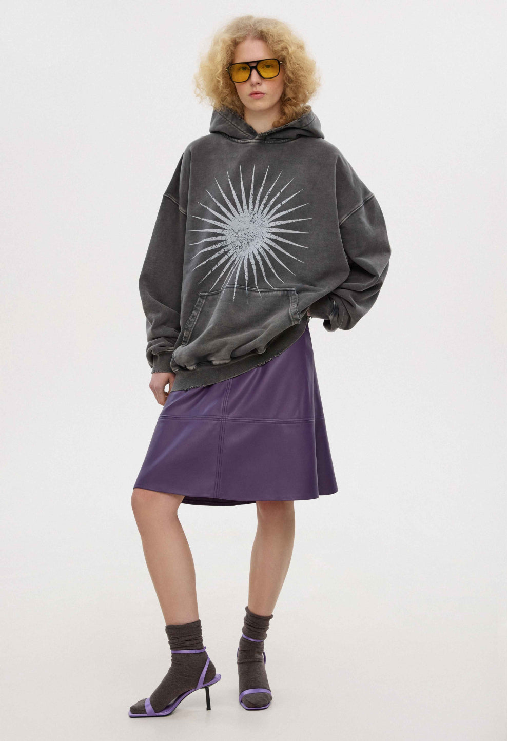 BE OM ХУДІ ОВЕРСАЙЗ ВІНТАЖНИЙ REAL EYES