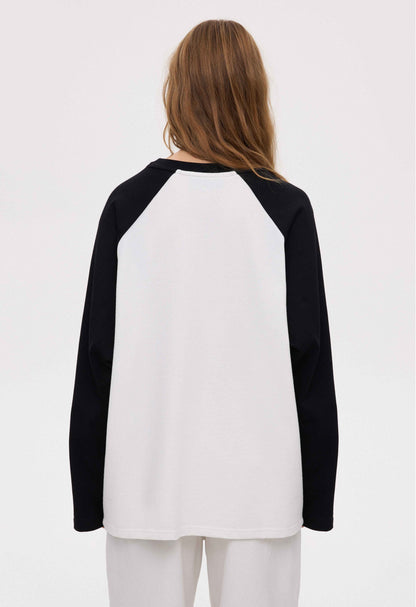 BE OM ЛОНГСЛІВ РЕГЛАН ОВЕРСАЙЗ МОЛОЧНИЙ TOO FAST