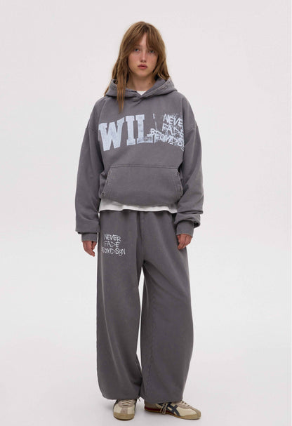 BE OM Джогери оверсайз виварені сірі