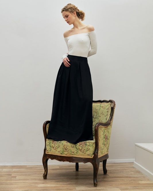 CORSIS СПІДНИЦЯ TULLE IN BLACK