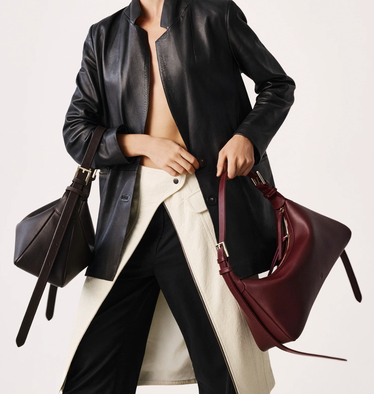 NUKOT ANNY BIG NAPPA BURGUNDY