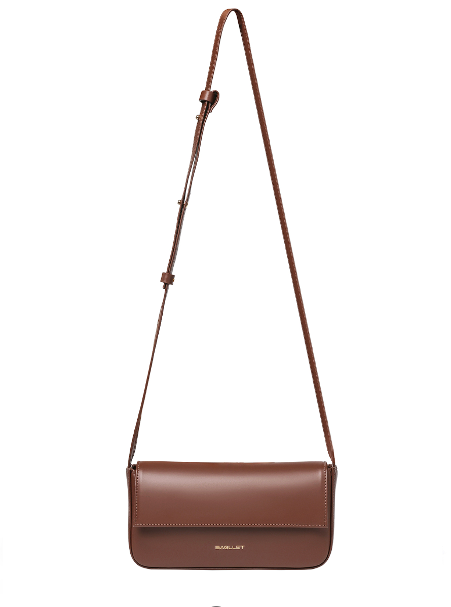 BAGLLET Сумка BG105 Каштановий тоскана