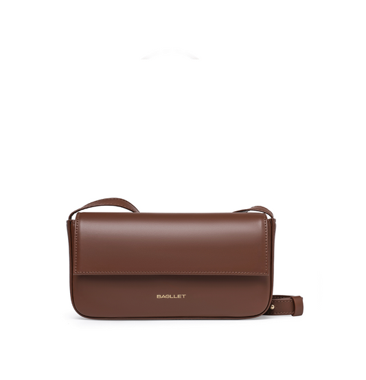 BAGLLET Сумка BG105 Каштановий тоскана