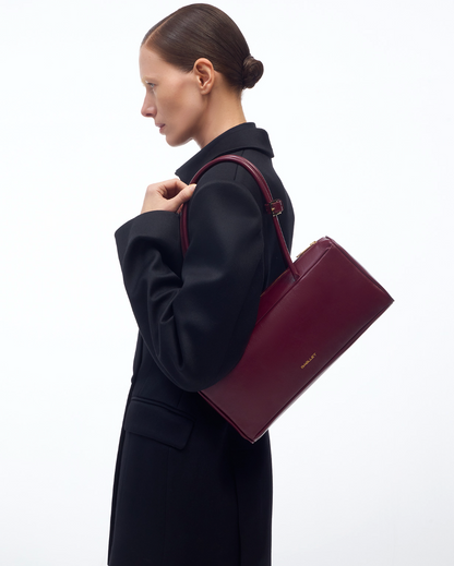 BAGLLET Сумка BG203 Бордовий трентіно