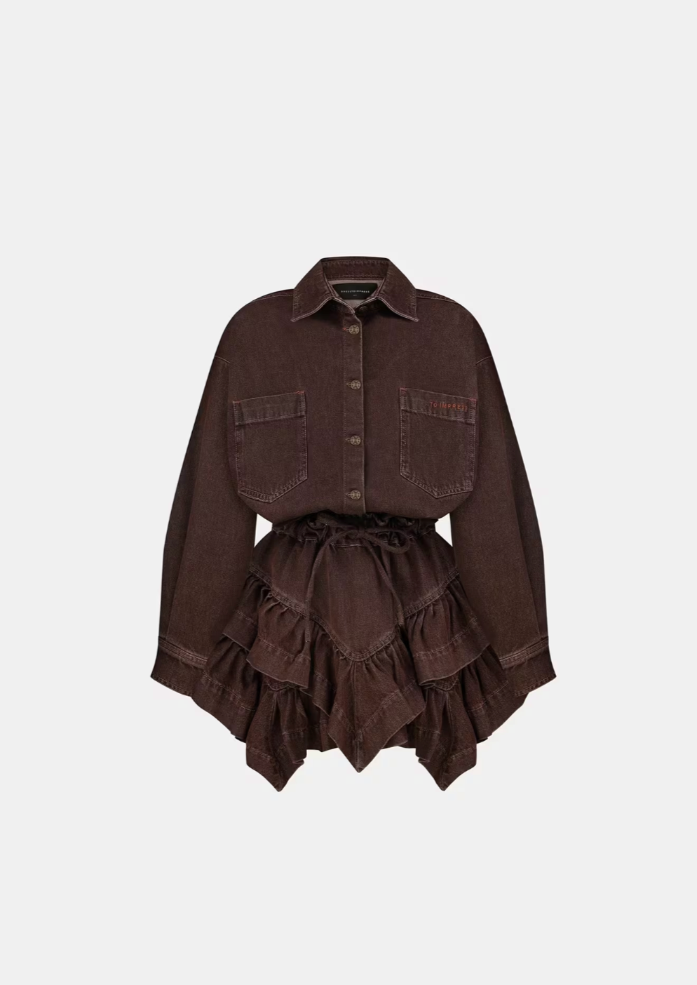 DRESSTOIMPRESS Костюм Misha denim